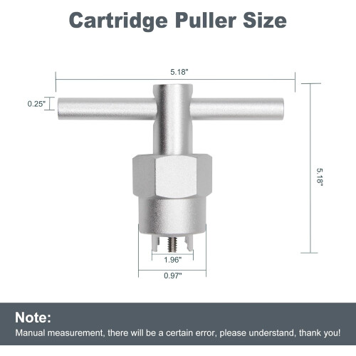 Cartridge Puller Tool for Moen 1200 1222 1225 Single Handle Faucets with Wide Compatibility 2