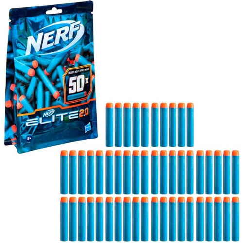 Nerf Nerf Elite 2.0 Commander RD6 Blaster, 12 Nerf Elite Darts 6Dart Rotationstrommel