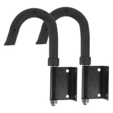 2Pcs Heavy Duty Ladder Roof Hooks and Stabilizers AntiFall Adjustable Support for Roofing Safety