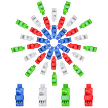 FRIUSATE 40 Pcs LED Finger Lights 4 Colors Bright Finger Flashlights Lamp Clip Lights Toys For Pary Gifts,Party Favors,Raves,Concert Shows