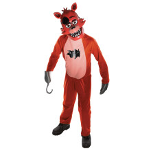 Rubies Official 'Five Nights At Freddy's' Kids Foxy Costume, Kids Fancy Dress Halloween, Size Age 9-12 Years, World Book Day
