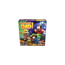 Sshh, Don't Wake Dad! | Tip-Toe Quietly or You'll Get Caught! | Kids Action and Reflex Board Game | For 2-4 Players | Ages 5+