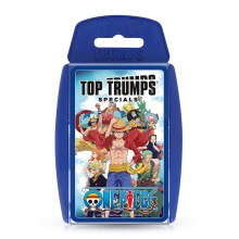 Top Trumps One Piece Specials Card Game, Play with Luffy, Nami, Zorro, Chopper and Sanji, Educational Gift and Toys for ages 8 up