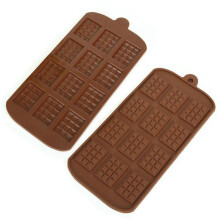 Sweet Sensation Silicone Mini Rectangle Thin Waffle Chocolate Mold, Non-Stick Food Grade Mold For Oven Microwave And Freezer, Unleash Your Creativity