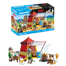 Playmobil | Asterix | Legionary Tent | Asterix Playset | Asterix and Obelix | Adventure Toy for Kids Aged 5+ | 71829
