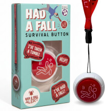 Boxer Gifts Had a Fall Old Age Joke Survival Button Funny Birthday or Reti