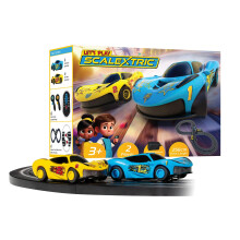 Scalextric - G1189M My First Let's Play! Racing Tracks Sets for Kids Ages 3+ - Mains Powered Micro Race Set, Toy Car Kits for Boys. Incl. 1x Speed Tr
