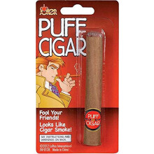 Loftus International Joker Large Fake Puff Cigar Costume, One Size, Brown