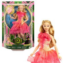 Mattel Wicked, Glinda Fashion Doll & Accessories with Blonde Hair, Possibility & Removable Ballroom Look, HXT63