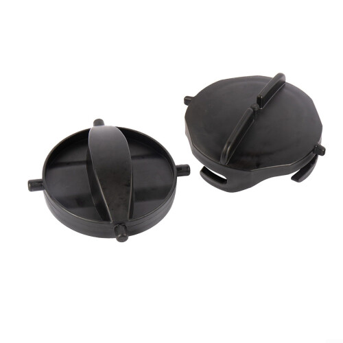 2pcs RV Sewer Hose Cap with Leakproof Seal, Durable Plastic RV Sewer Fitting Replacement