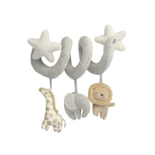 Mamas & Papas Welcome to the World Spiral Activity Toy Baby/Toddler Travel Spiral Activity Toy, Giraffe/Elephant/Lion