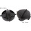 2pcs RV Sewer Hose Cap with Leakproof Seal, Durable Plastic RV Sewer Fitting Replacement 3