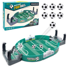 EACHHAHA Tabletop Football Game, Mini Table Soccer, Parent-child Interactive, Table Football Board Game Toys Gifts for Kids & Adults (6 Footballs)