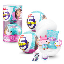 5 Surprise Gabby's Dollhouse by ZURU, Surprise Unboxing Collectible, Mystery Toys for Kids (2 Capsule)