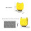 Identity Theft Prevention Stamp, Privacy Shield Roller For Quick Personal Data Protection, Wide Roller Security Stamp For Confidential Documents 8