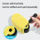 Identity Theft Prevention Stamp, Privacy Shield Roller For Quick Personal Data Protection, Wide Roller Security Stamp For Confidential Documents 3