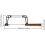 Coping Saw with 360 Blade Rotation, Adjustable Aluminum Frame, Hardwood Handle, Multiple TPI Blades 2