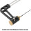 Coping Saw with 360 Blade Rotation, Adjustable Aluminum Frame, Hardwood Handle, Multiple TPI Blades 3