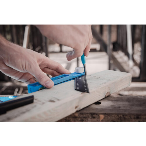 OX Tools Trade 200mm Sliding Bevel with Dual Axis Vials, Stainless 1