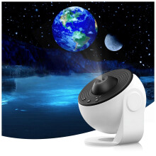 Galaxy Star Projector 13in1 Christmas Lights with 360 Rotation and Timer for Bedroom