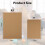 yuejuhe 40 Pack Corrugated Cardboard Sheets 2