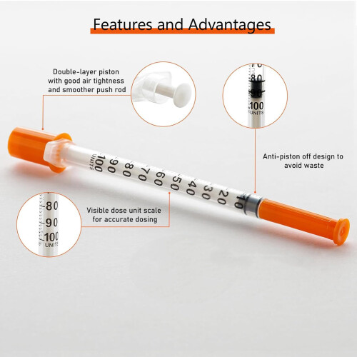 10 Pack 1ml 0.3x8mm Plastic Multiple Uses Distribution Measuring 2