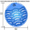 Urinal Screens Deodorizer,10 Packs Urinal Mats Pads Deodorizer for 5