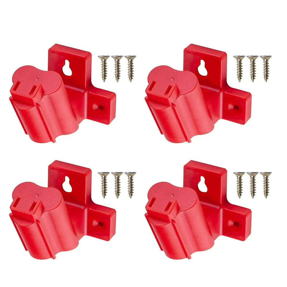 Wall Mount Tool Holder Rack For Garage, Angled Power Tool Organizer With Secure Hold And Spacesaving Design 9070919977688