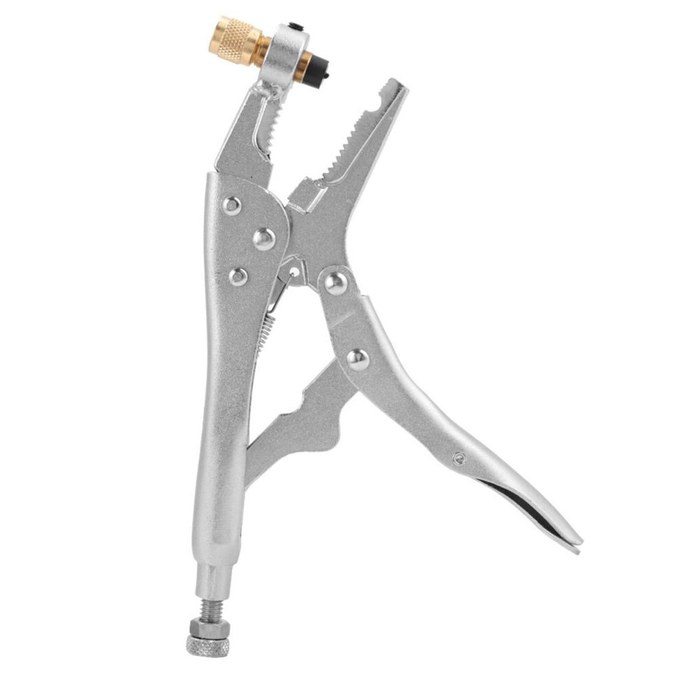 Air Conditioner Refrigerant Recovery Tool 1/4 Inch Sae Durable Steel Hvac Pliers For Quick Tube Puncturing 9044945425697
