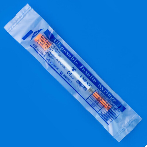 100pcs/pack, 1ml Dispensing Measuring Tool with 30G (13mm long), Multiple Uses Laboratory Accessories, Individually Wrapped 2
