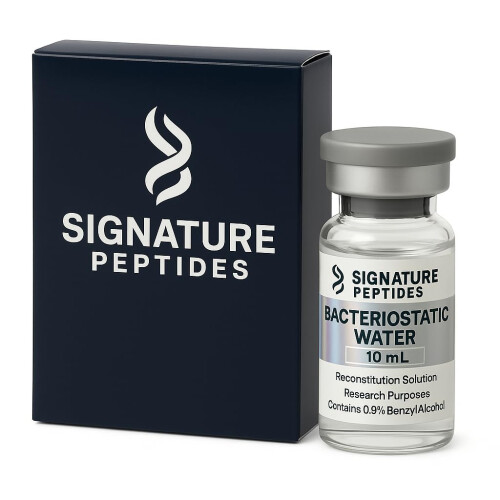 Bacteriostatic Water - 10 ml - Reconstitution Solution - Signature Peptides 2