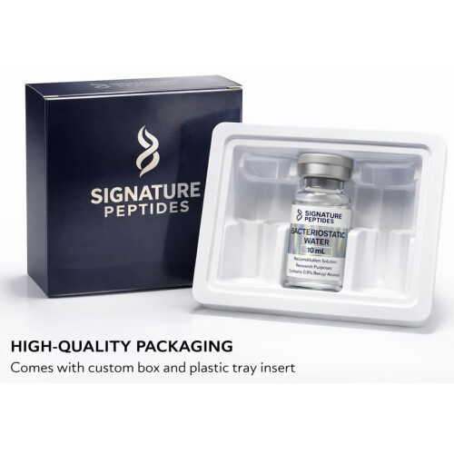 Bacteriostatic Water - 10 ml - Reconstitution Solution - Signature Peptides 1