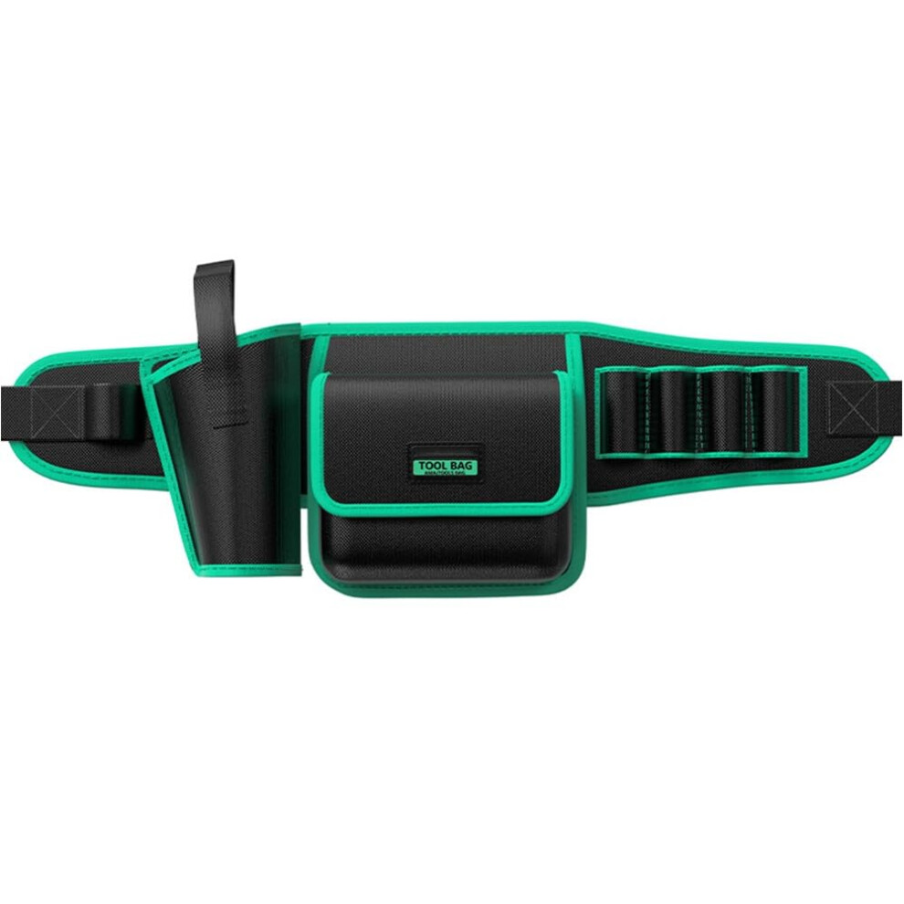 Electrician Tool Belt Bag With Multipocket Tool Organization, Waterproof Oxford Fabric, Adjustable Waist 9113335737082