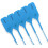 100 X Blue Security Tags Numbered Pull Ties Secure Anti-Tamper Seals 1