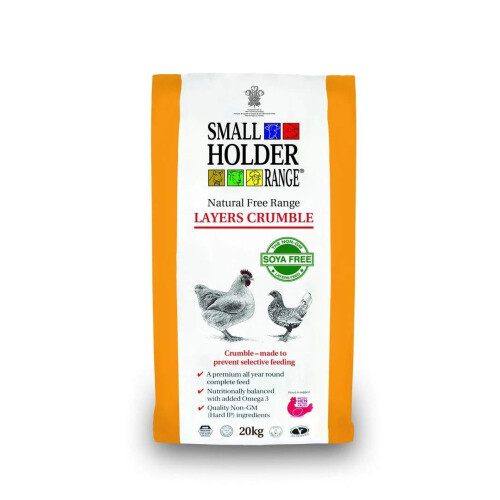 Allen & Page Layers Crumble Complete Poultry Feed, 20 kg