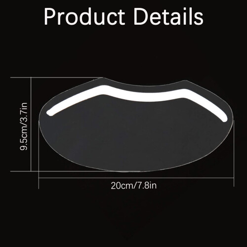 10 Pack Eye Protector After Cataract Surgery, Clear Plastic Eye Protection for Microblading and Permanent Makeup 1