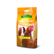 Copdock Mill Range Layers Mash Complete Feed for Poultry, 5kg, with Verm-X to aid digestion & protection against intestinal problems in your chicken,