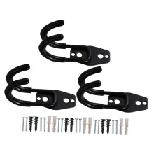 Heavy Duty Garden Hose Holder Wall Mounted Stainless Steel Storage Bracket for Outdoor Garden and Porch
