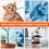 Tiezeeu 100 Pack 1ML Multiple Uses Distribution Measuring Tools with 31G, Individually Sealed Packaging, Lab Accessories for Pet Feeding Liquid Separ 3
