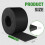 Rubber Strip Solid Neoprene Sheet Flexible Solid Rubber Roll for Doors, Windows, Floor Protection & Vibration Dampening 2