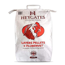Heygates LAYERS PELLETS + FLUBENVET 5 or 20 kg (5kg)