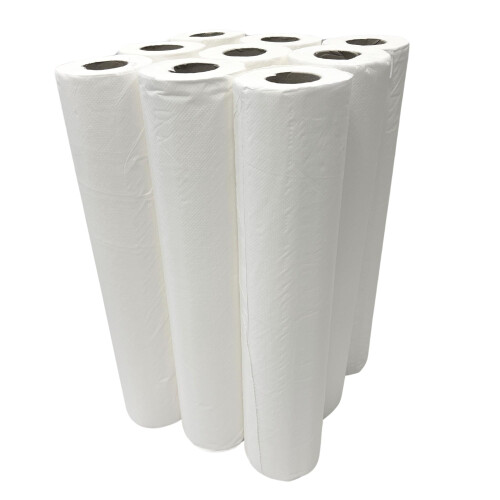 12 Rolls Sirius Hygiene White Couch Bed Rolls 1