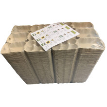 Anglia Farm Supplies 462 x 1/2 Dozen Egg boxes for Chicken Duck Hen Eggs - Bulk Buy Bundle and 24 Egg Labels