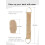 Natural Sisal Exfoliating Back Scrubber with Dual Pull Ring, Deep Cleaning Bath Towel 2 Pack 5