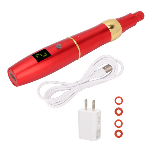 Adjustable Speed Settings Wireless Tattoo Pen With LCD Screen Micropigmentation Device Exquisite Motor Performance For Microblading And Shading 2