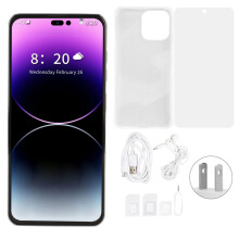 Mobilný telefón s FM rádiom, veľkým reproduktorom, 6,7-palcovým HD displejom, Androidom 12, smartfónom s dvoma SIM kartami, odomknutým