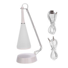 Scaldacera profumato con luminosità regolabile, ricaricabile, per la diffusione di fragranze, design moderno e universale con luce notturna