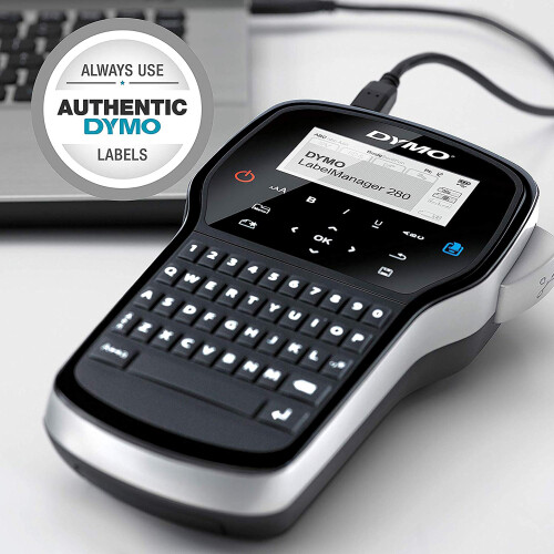 DYMO DYMO LabelManager 280 Rechargeable Handheld Label Maker Kit | QWERTY 1