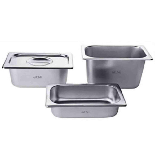 Gastronorm Pan, GN 1/9 65mm, SS201 with Lid 2