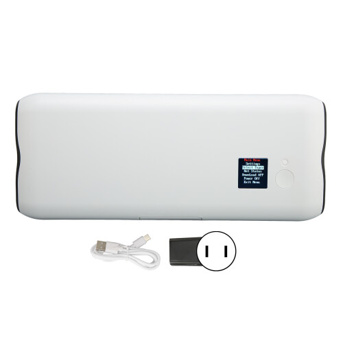 Portable Wireless Thermal Printer A4 Size Ink Free Printer With 2600mAh Battery Silent Cooling Fan Enhanced Visual Experience Immersive Resolution